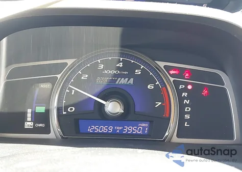 2007 Honda Civic Hybrid z USA, uszkodzony, nr VIN JHMFA36277S029610